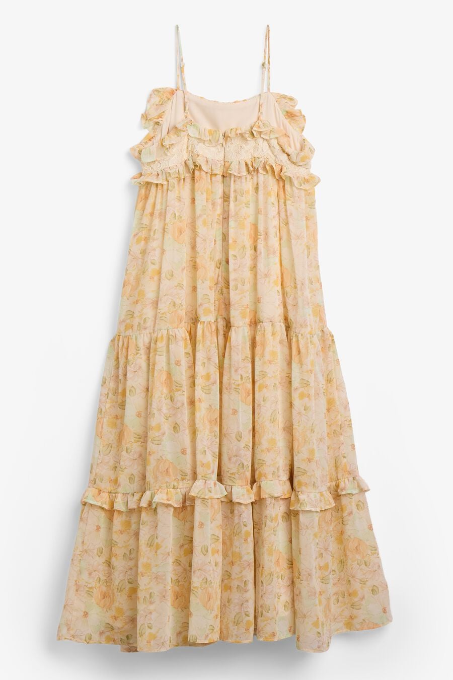 Girls Anna Floral Chiffon Dress