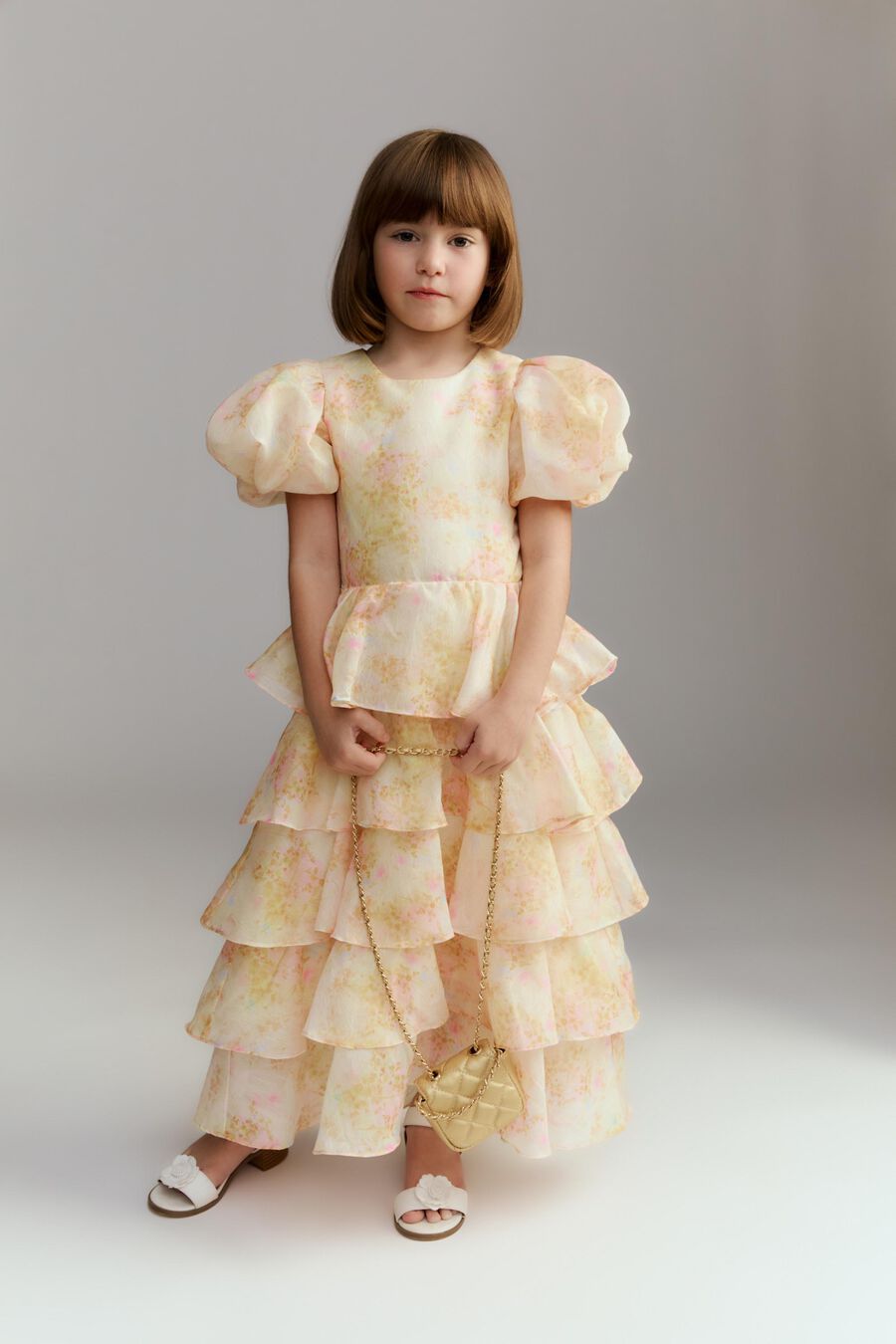 LENNY MAXI  DRESS in colour Lemonade