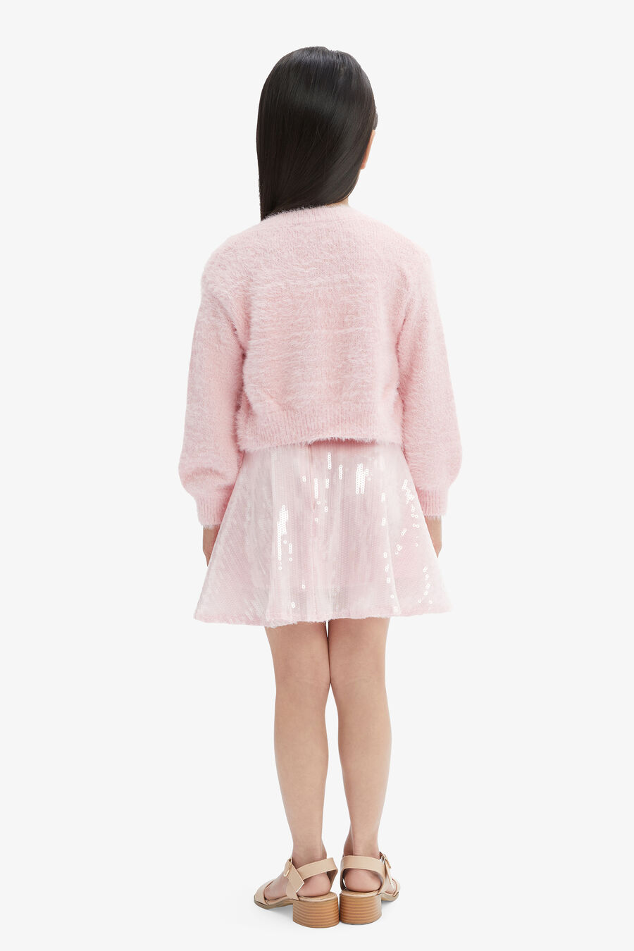 Girls Bell Sleeve Cardi