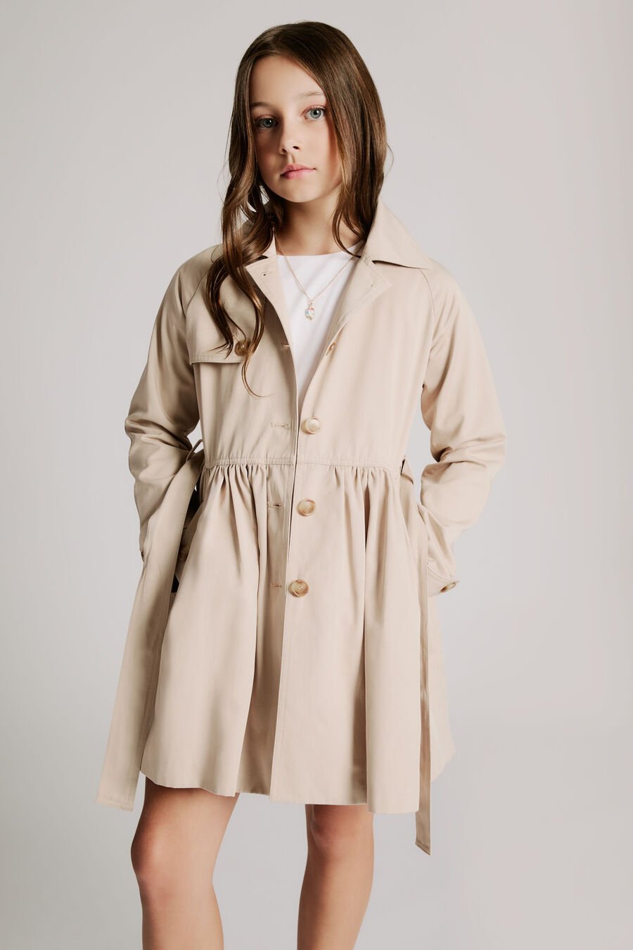 Girls Lucia Classic Trench