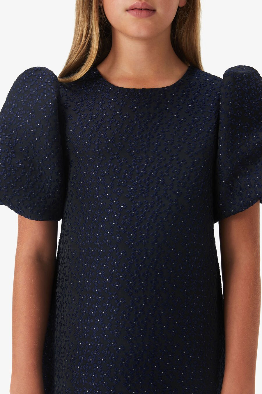 GISELLE MINI DRESS in colour NAVY