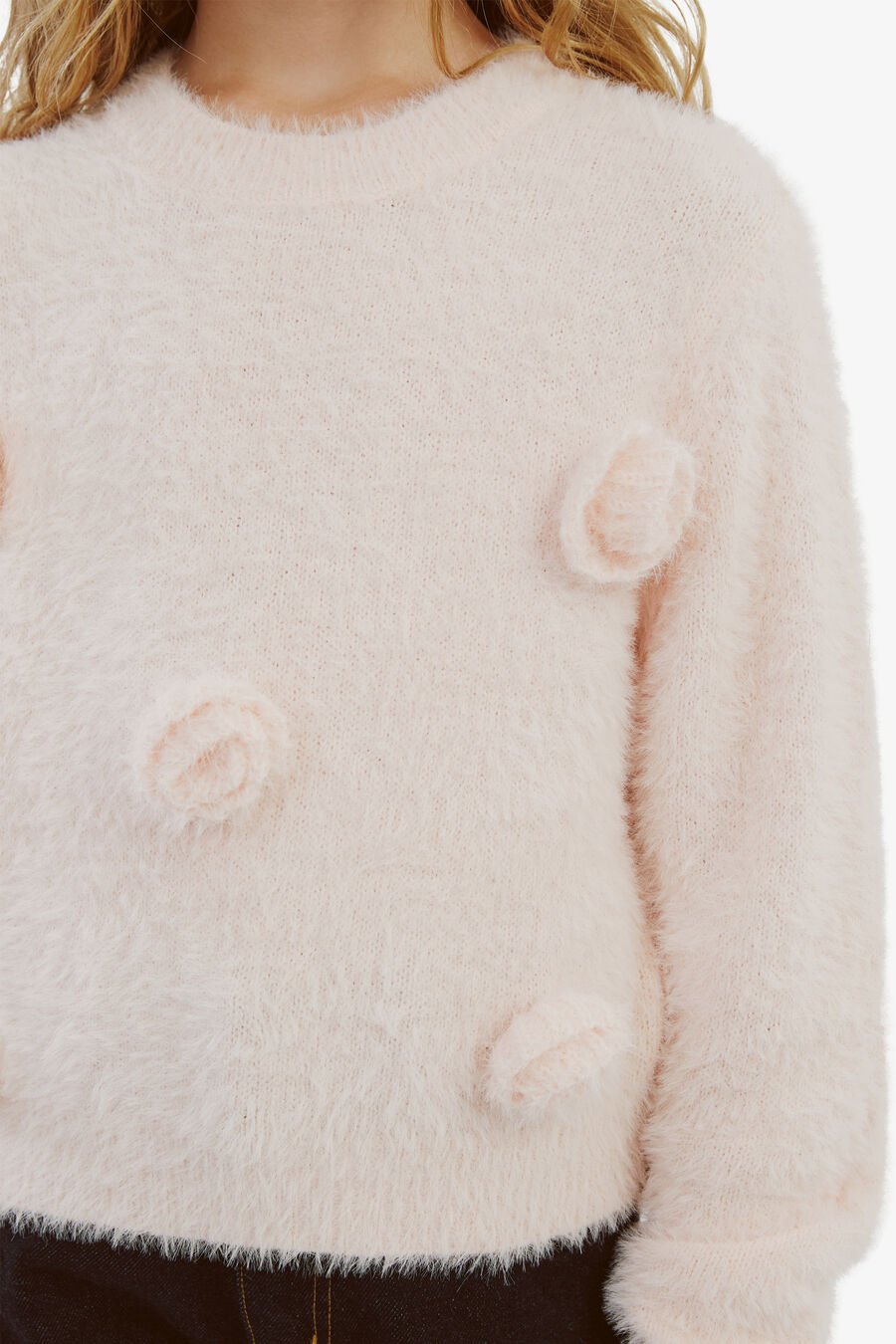 Girls Ophelia Rosette Top