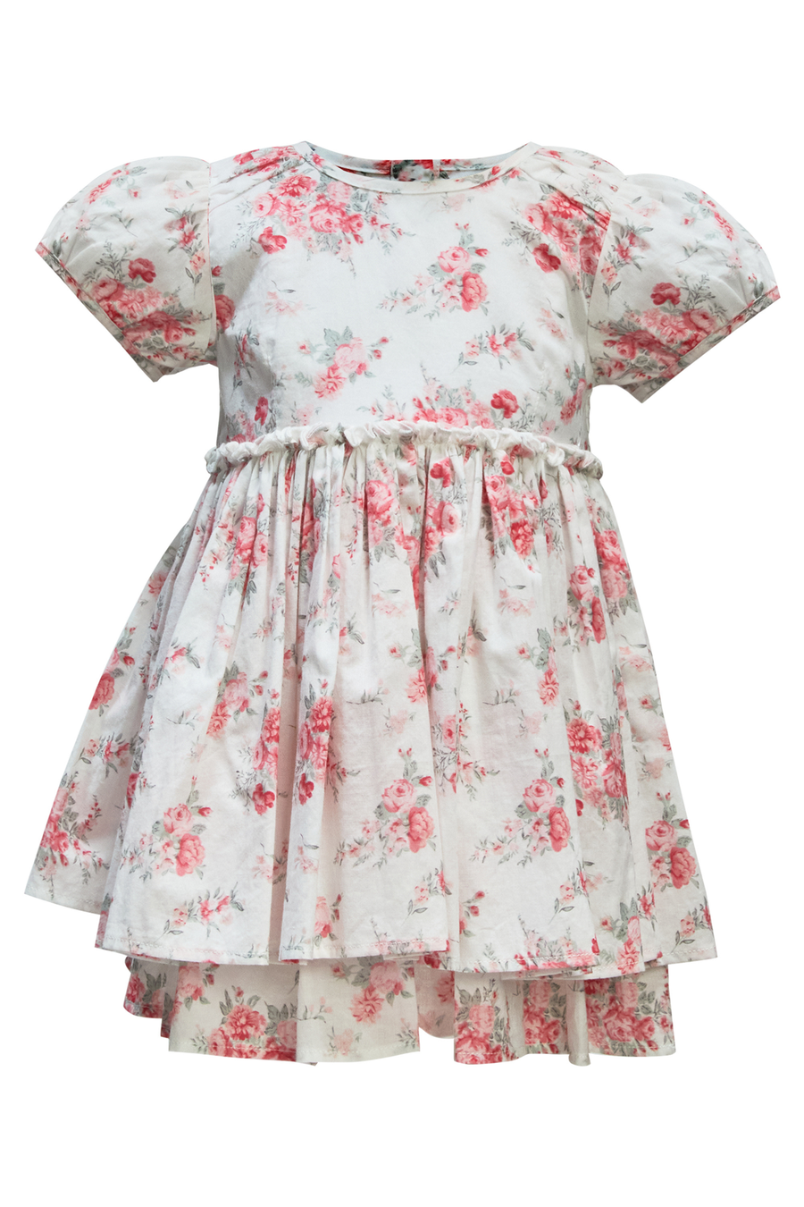 LANI FLORAL MINI DRESS in colour WILD ROSE