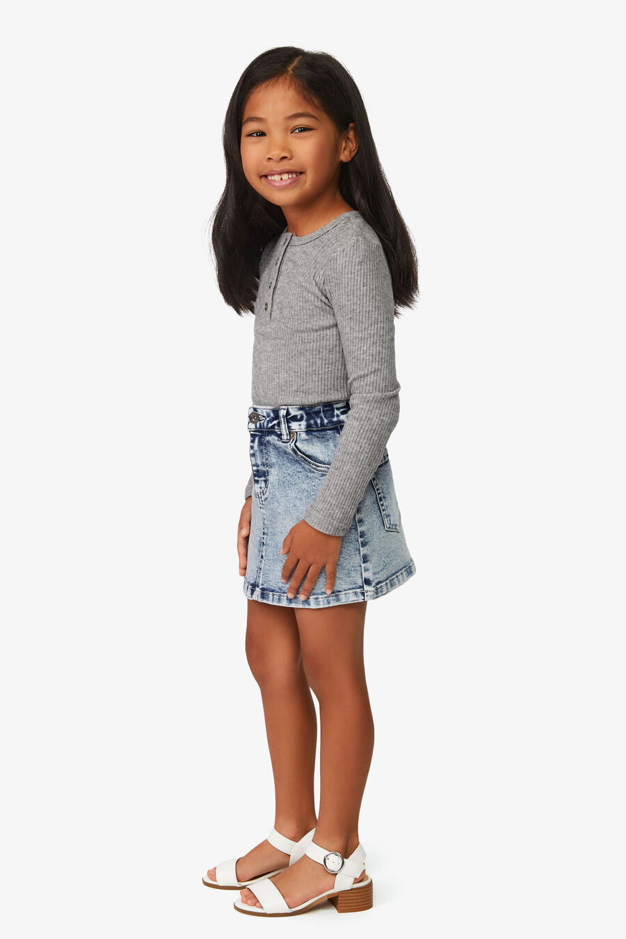 Girls Nori Mini Denim Skirt