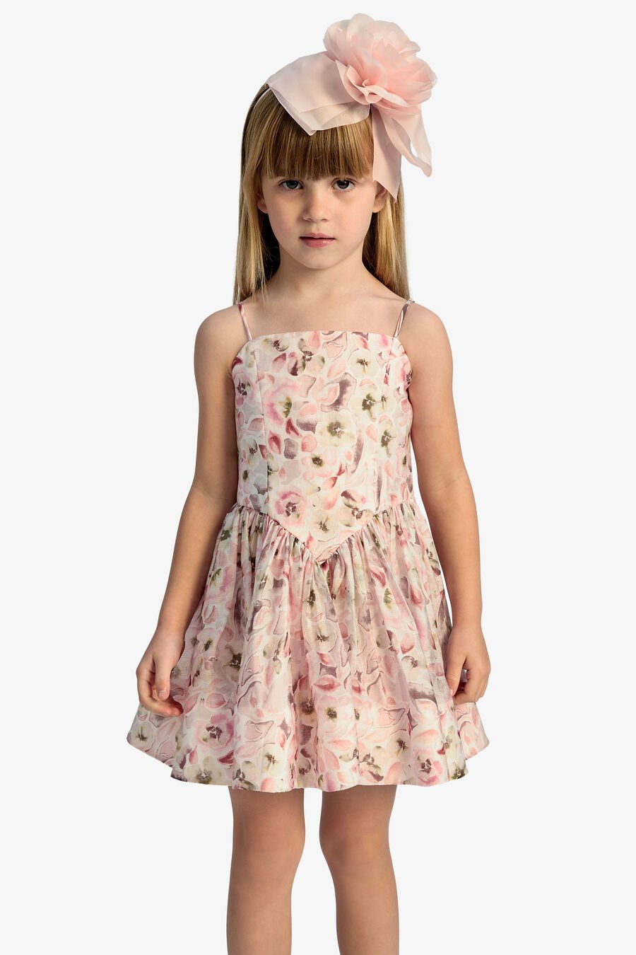 MARABELLA MINI DRESS in colour PINK FLORA