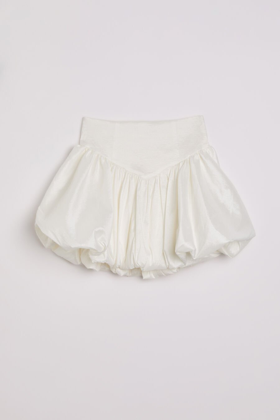 Girls Taffeta Bubble Mini Skirt