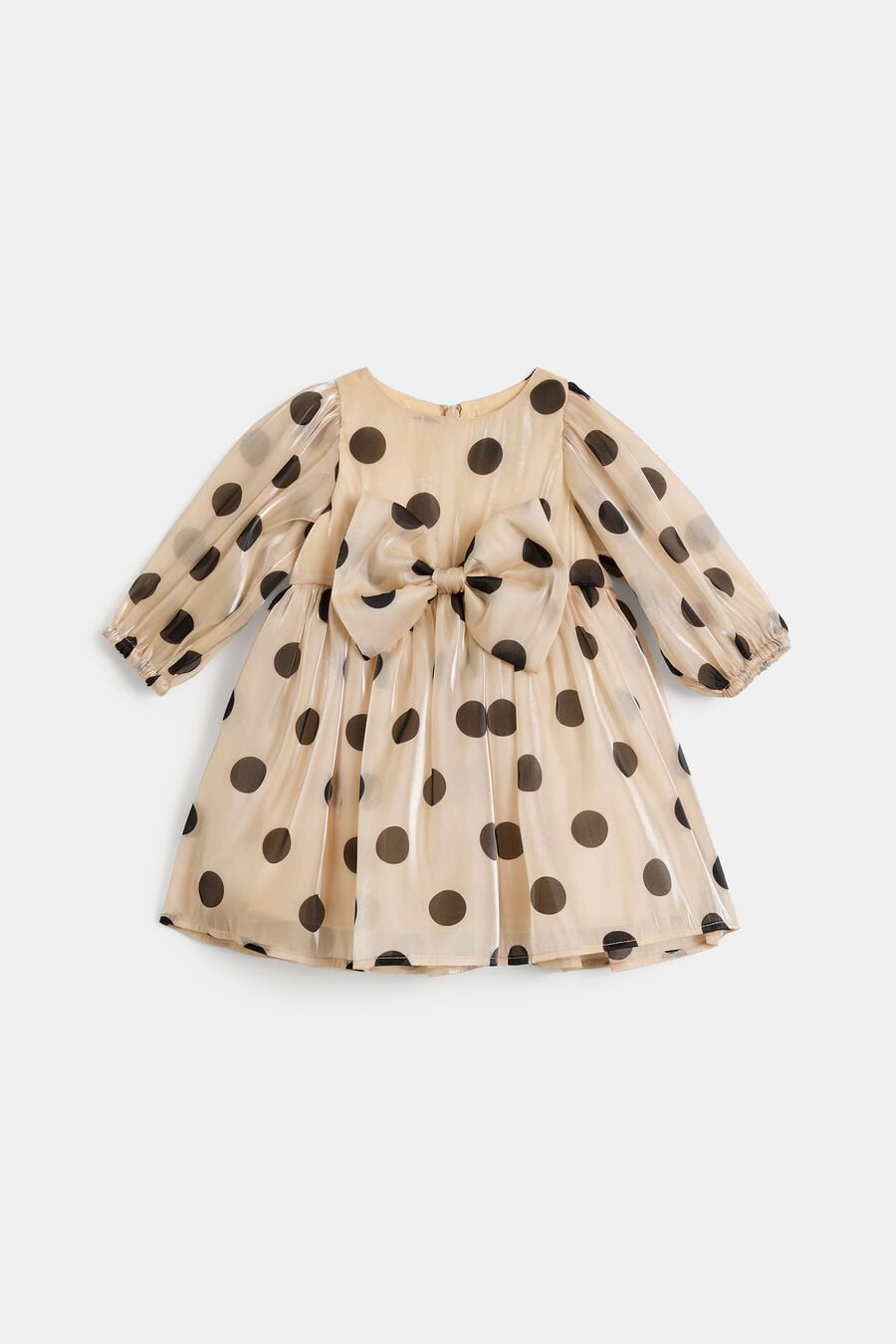 Baby Girl Wednesday Organza Spot Dress