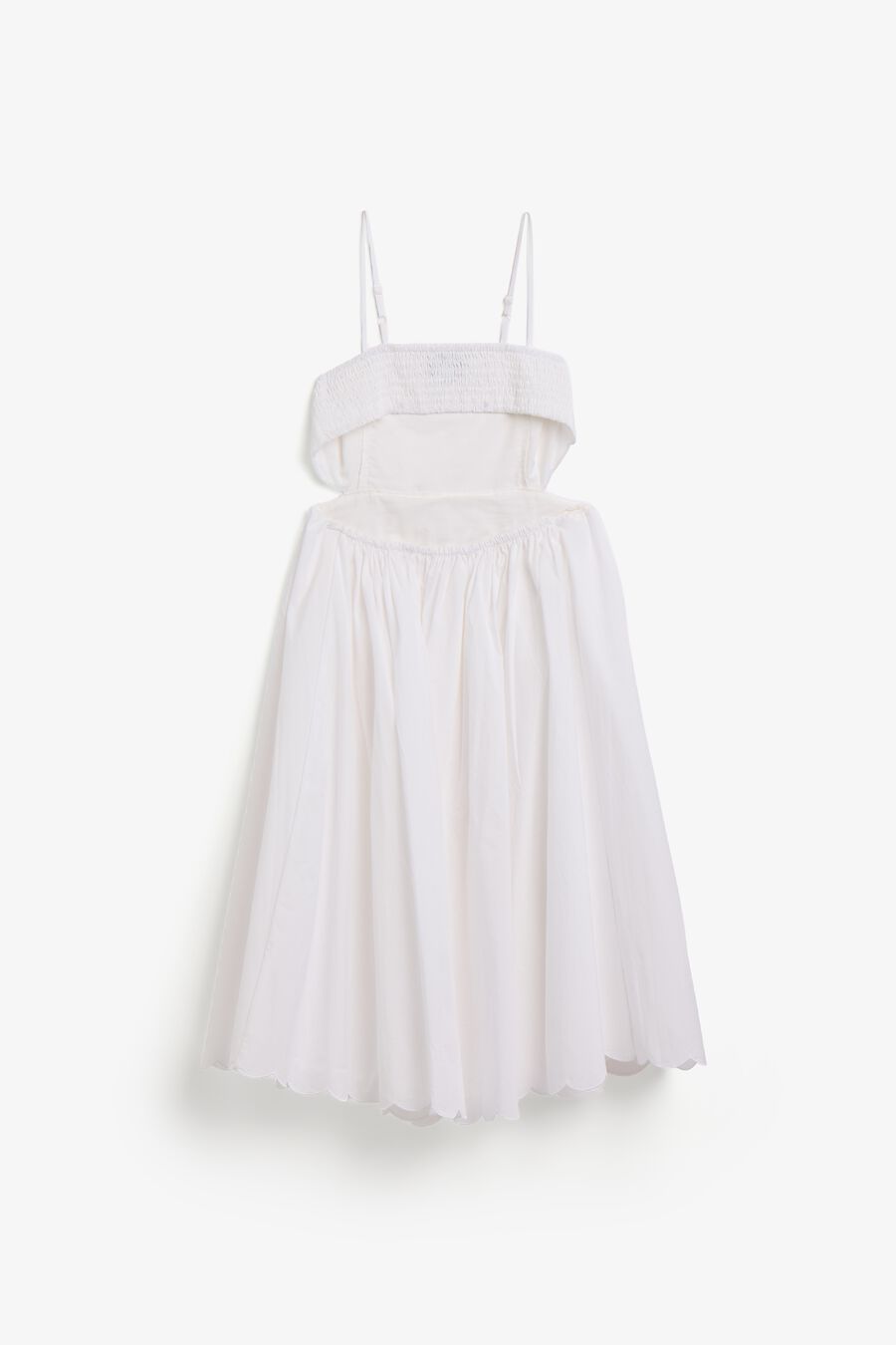 Girls Zaria Midi Poplin Dress