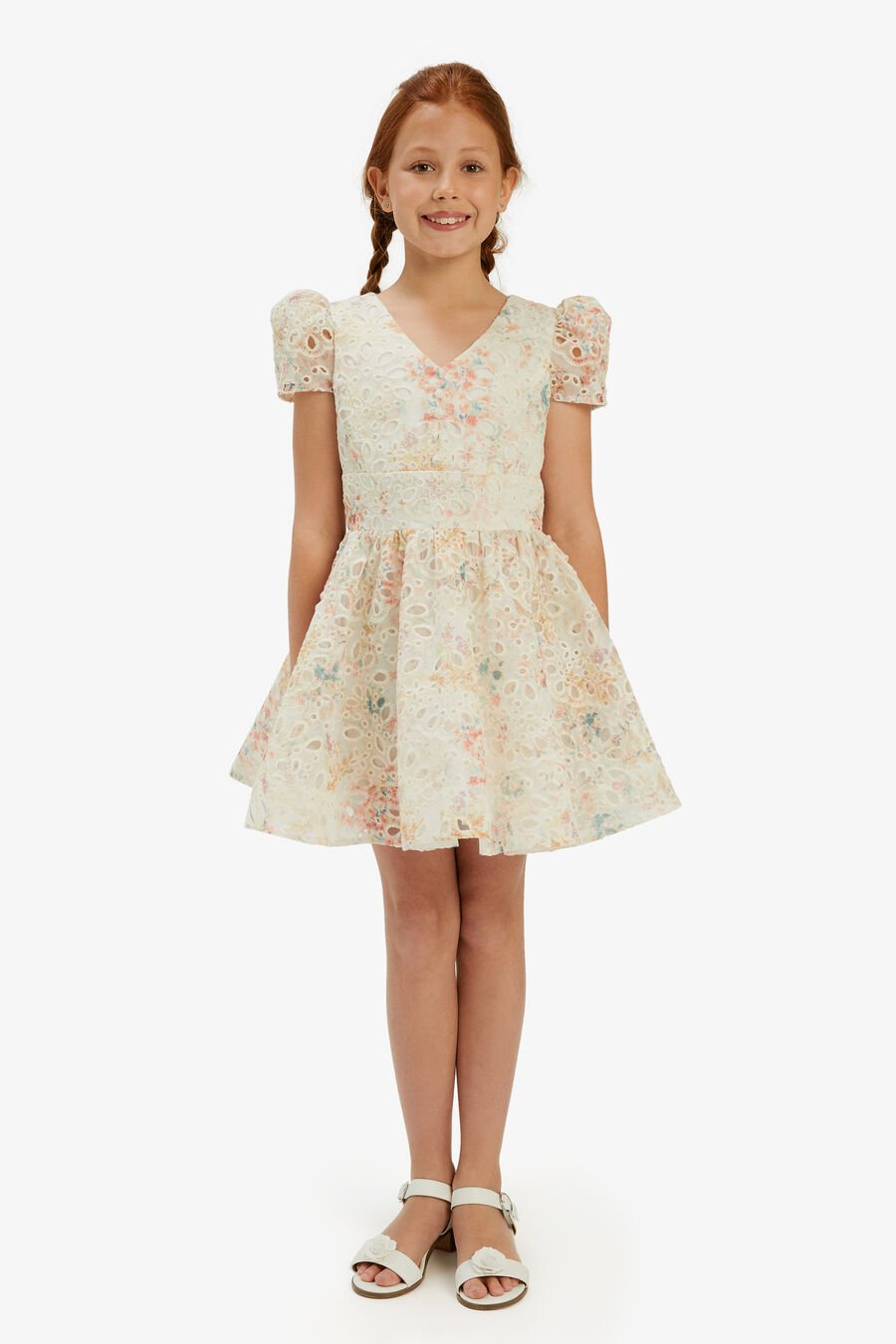 SIRENA MINI DRESS in colour Yellow Floral