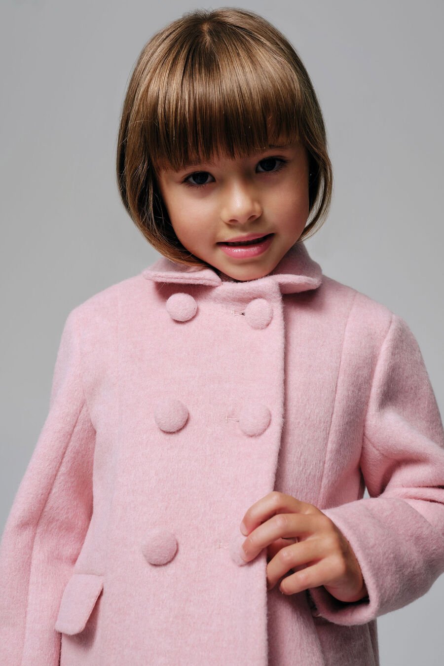 Girls Leah Wool Coat