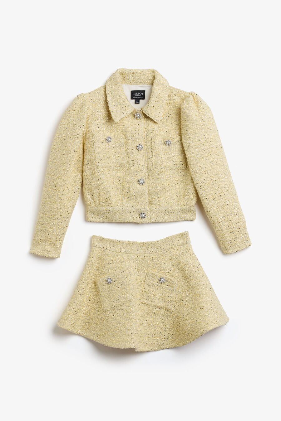 Girls Blair Sequin Boucle Set