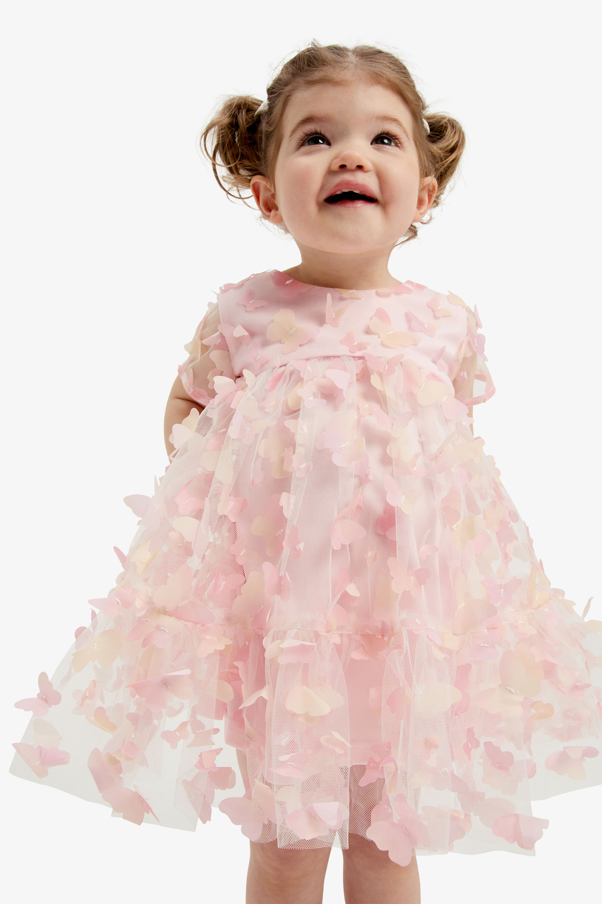Butterfly baby girl dress clearance