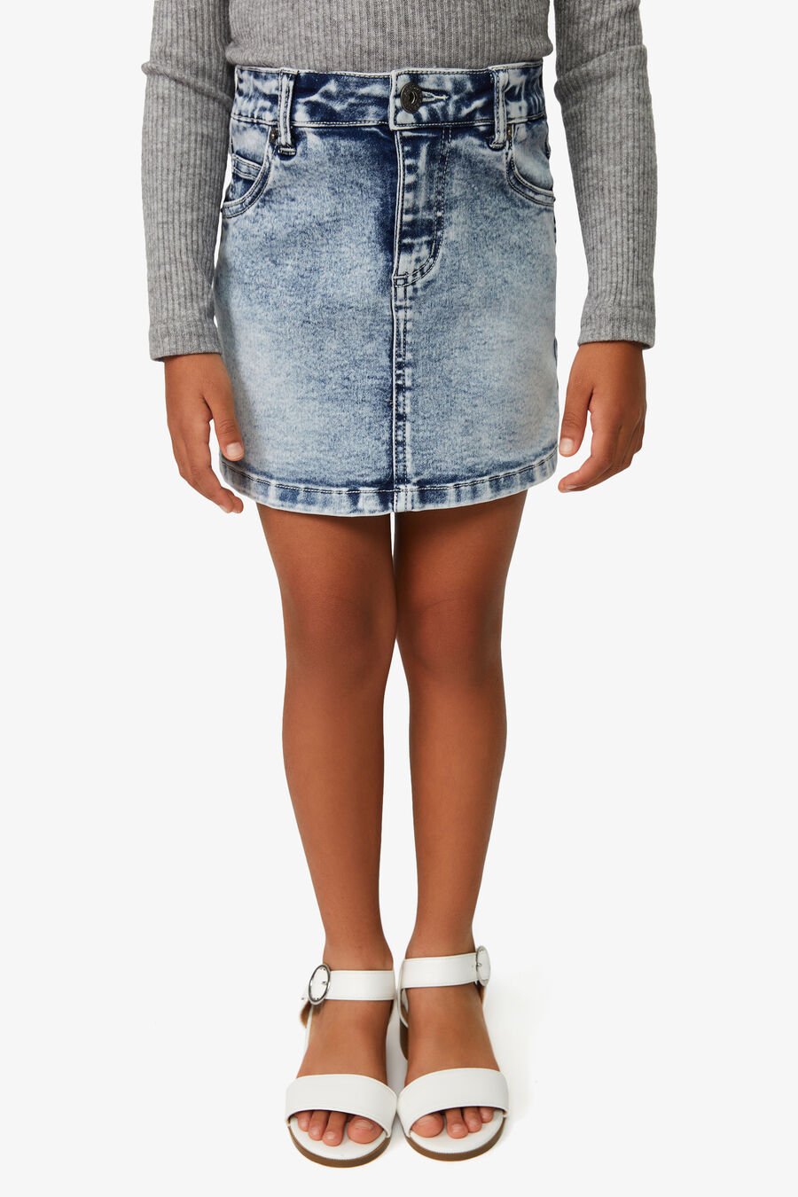 Girls Nori Mini Denim Skirt