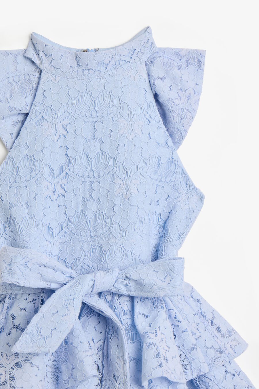 Girls Suki Halter Lace Dress