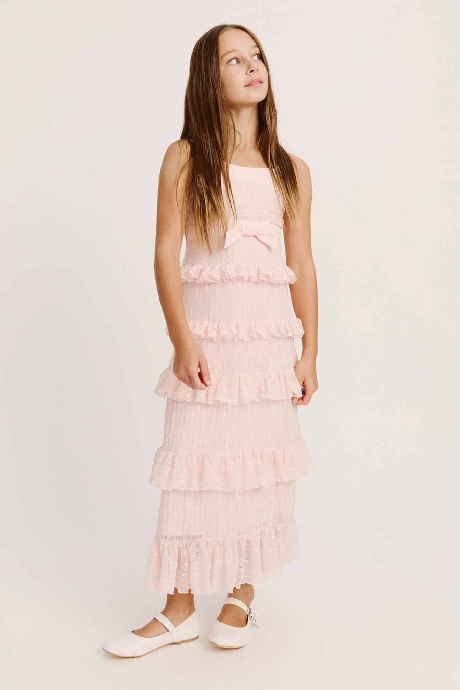 Girls Alicia Tiered Maxi Dress