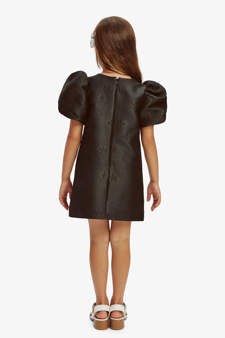 GISELLE MINI DRESS in colour BLACK