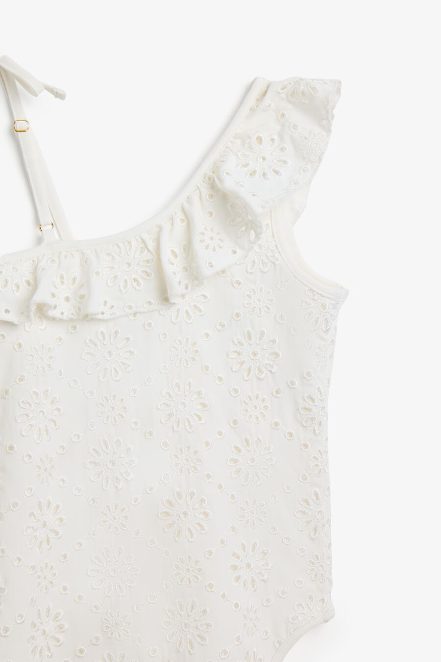 LUCILLE ONE PIECE SWIM in colour White