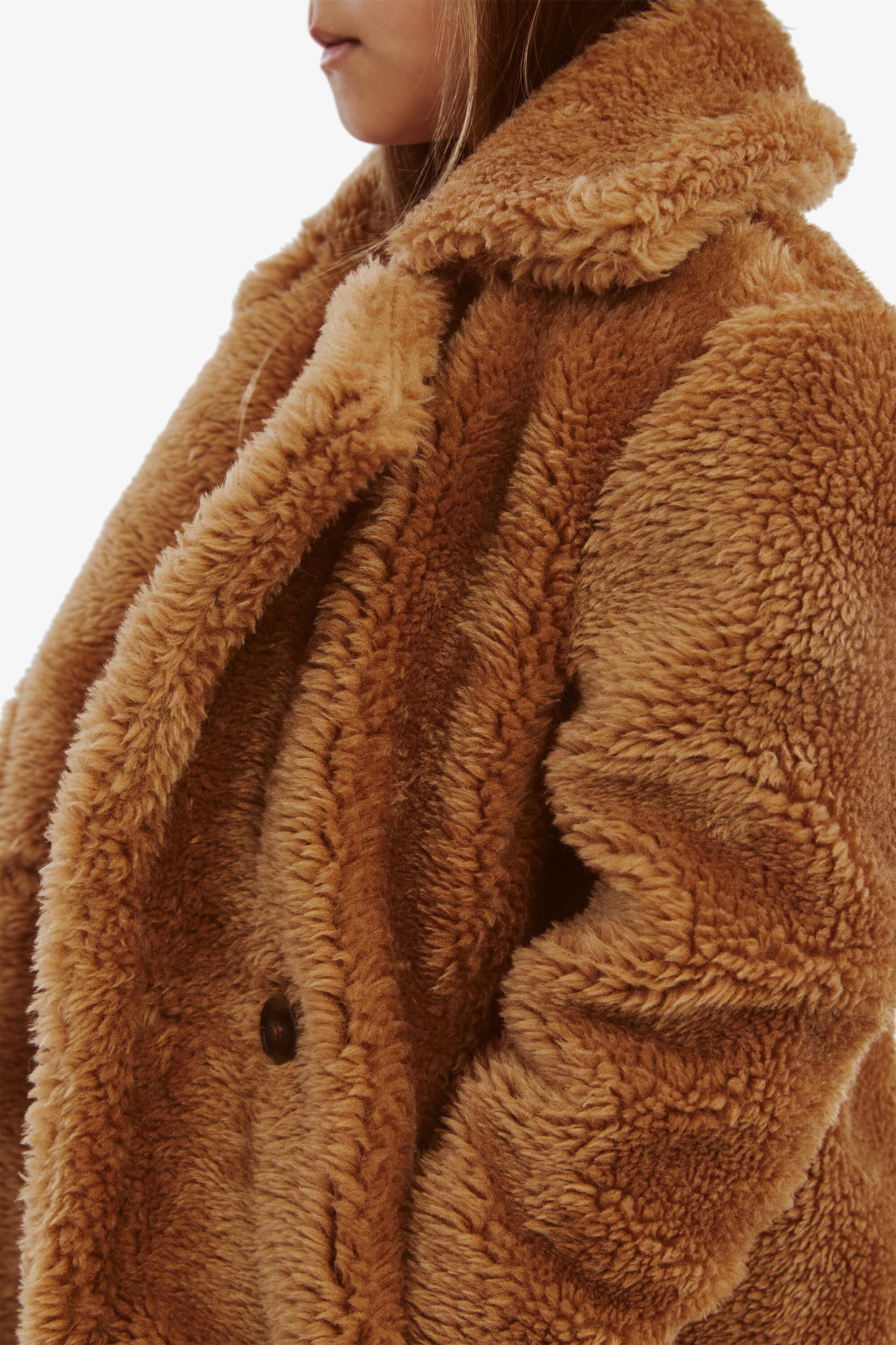 Bardot teddy coat discount