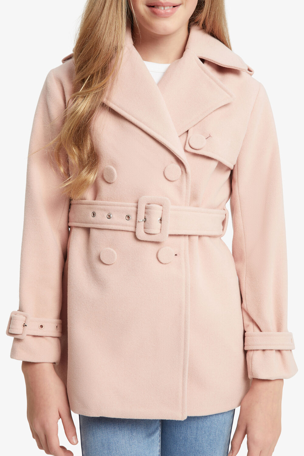 Girls EMMY TRENCH COAT in colour DESERT SAND