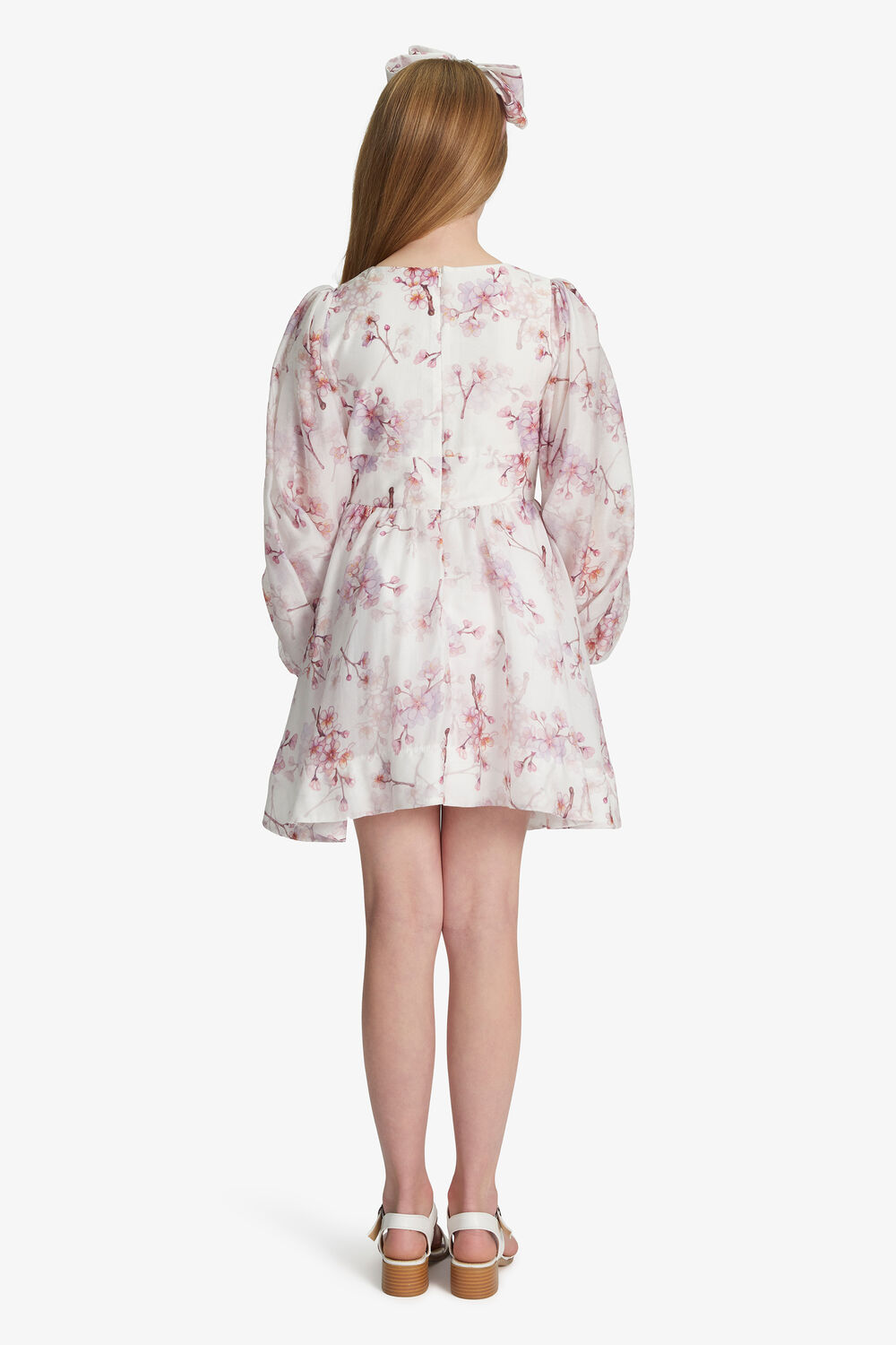 GIRLS RAISA MINI DRESS in colour BLOSSOM