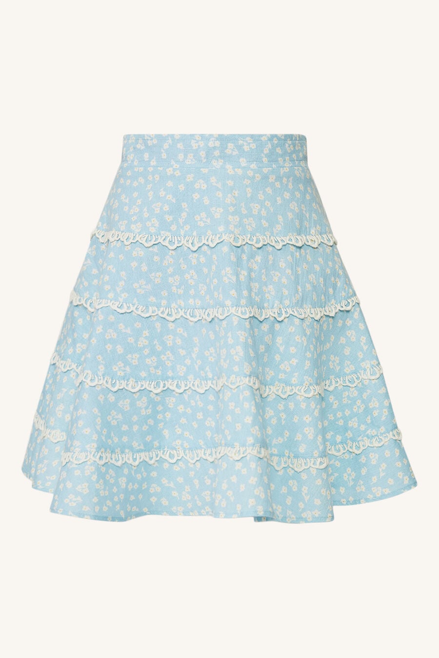 GIRLS ANABELLA PRINTED MINI SKIRT