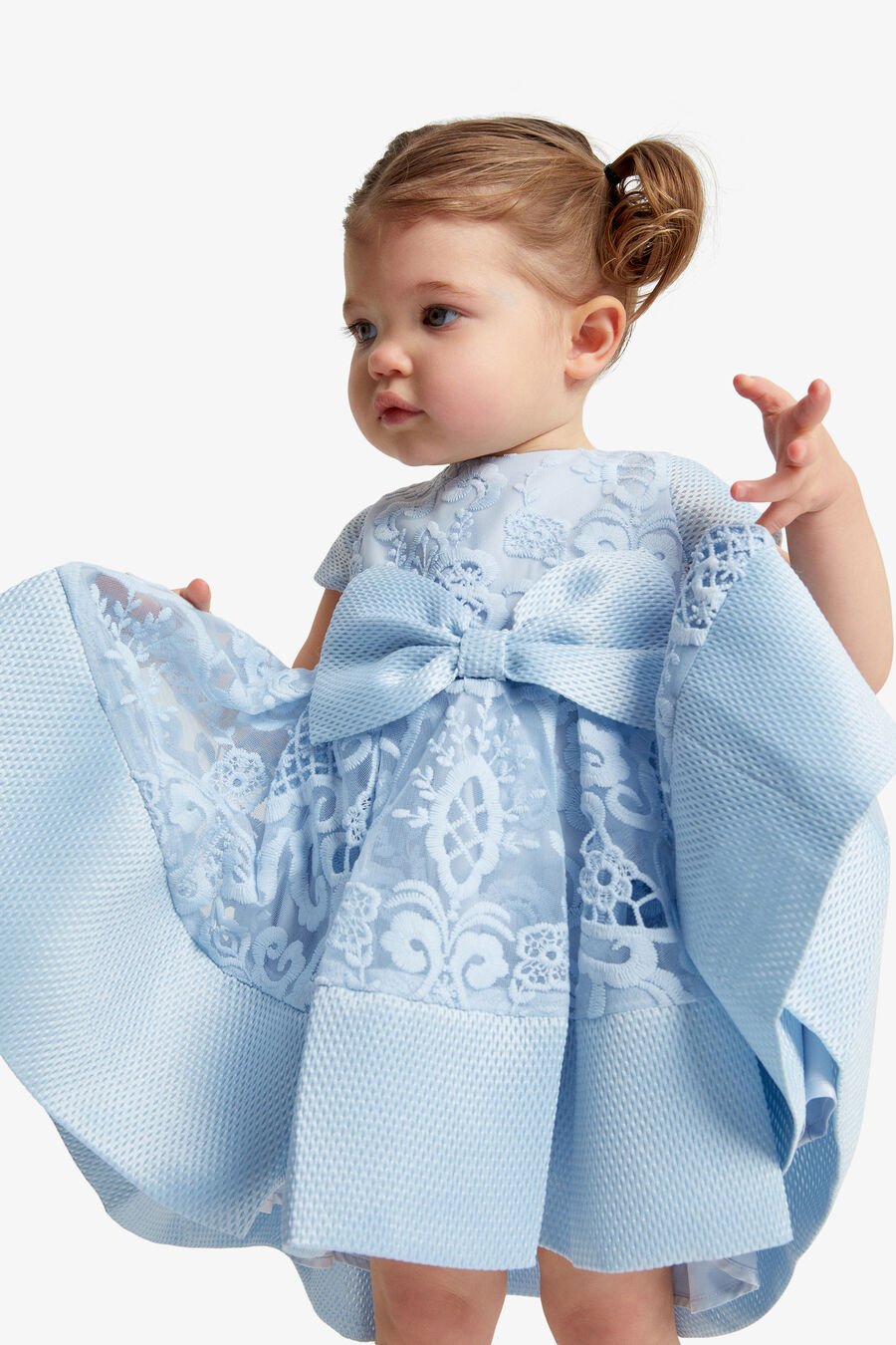 AVA STARLET DRESS in colour SKY BLUE
