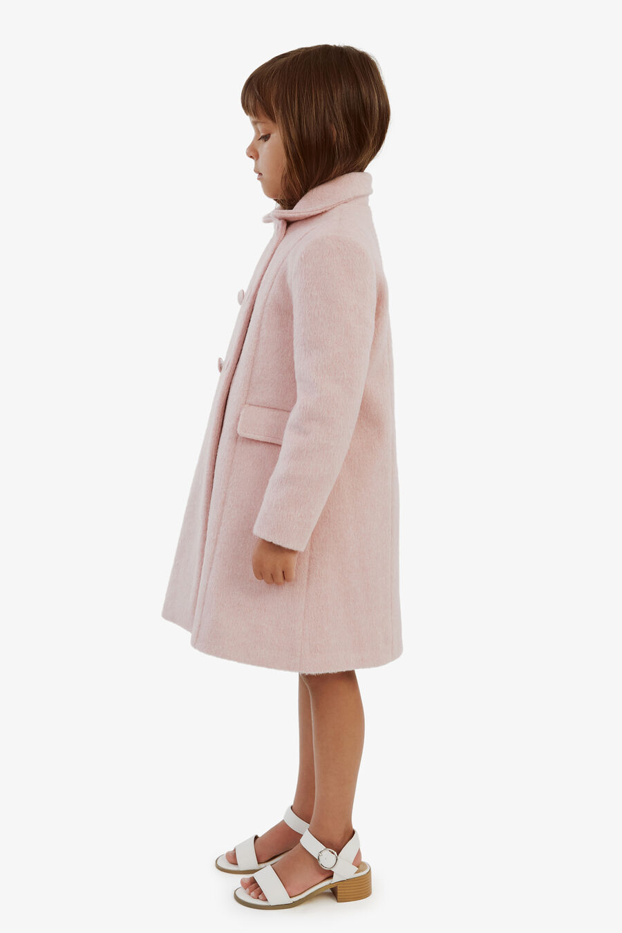 Girls Ellia Wool Coat
