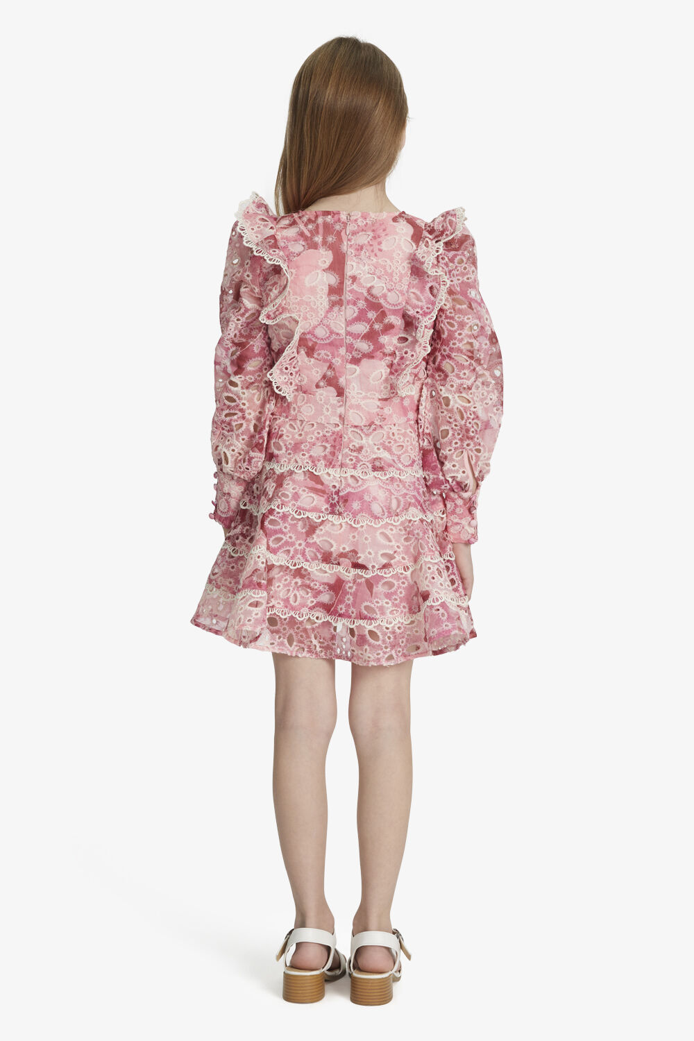 全日本送料無料 Mini Odette Girls Dress Junior Bardot | Garden Pink In スカート