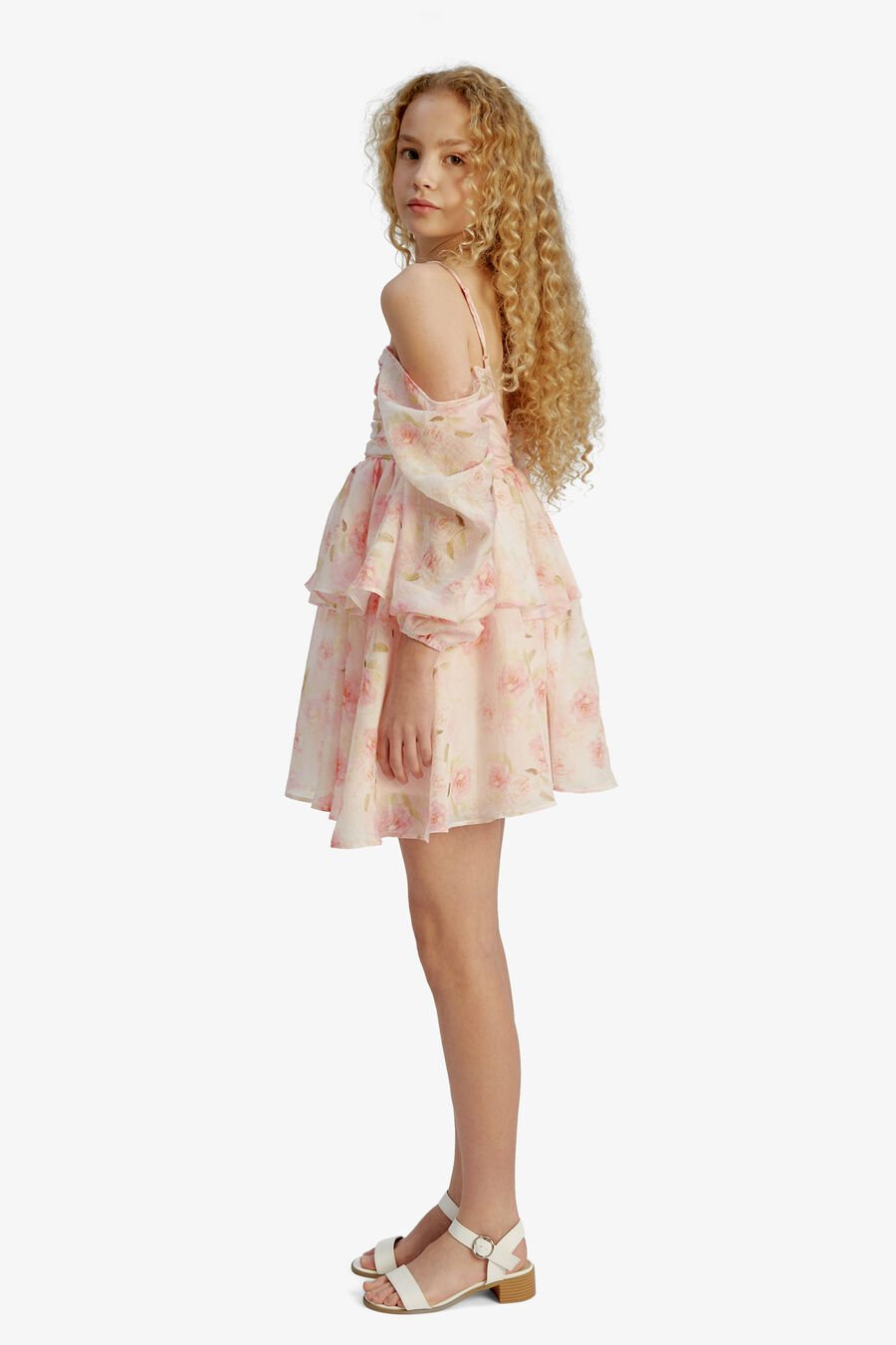 INAYA MINI DRESS in colour Pink Floral