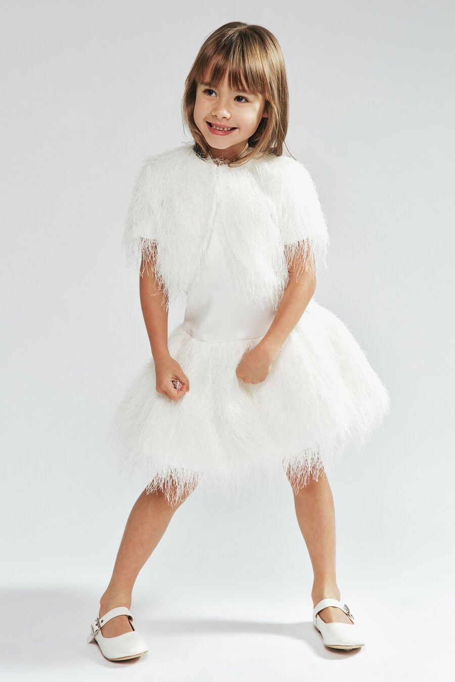 Girls Tayna Fringe Bolero