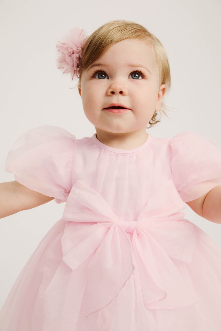 Baby Jade Organza Dress