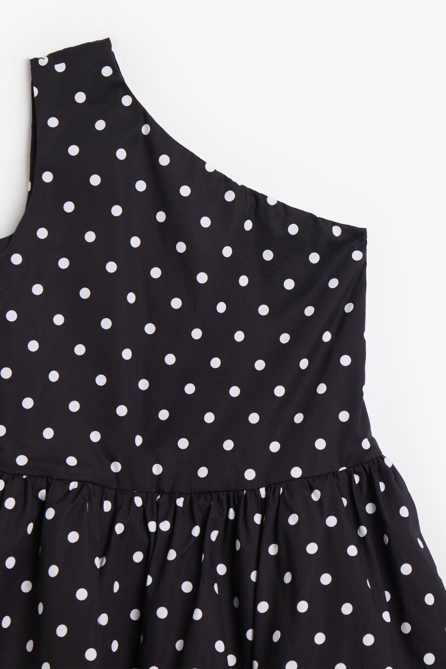 ALICE POLKA DOT BUBBLE DRESS in colour Black and White