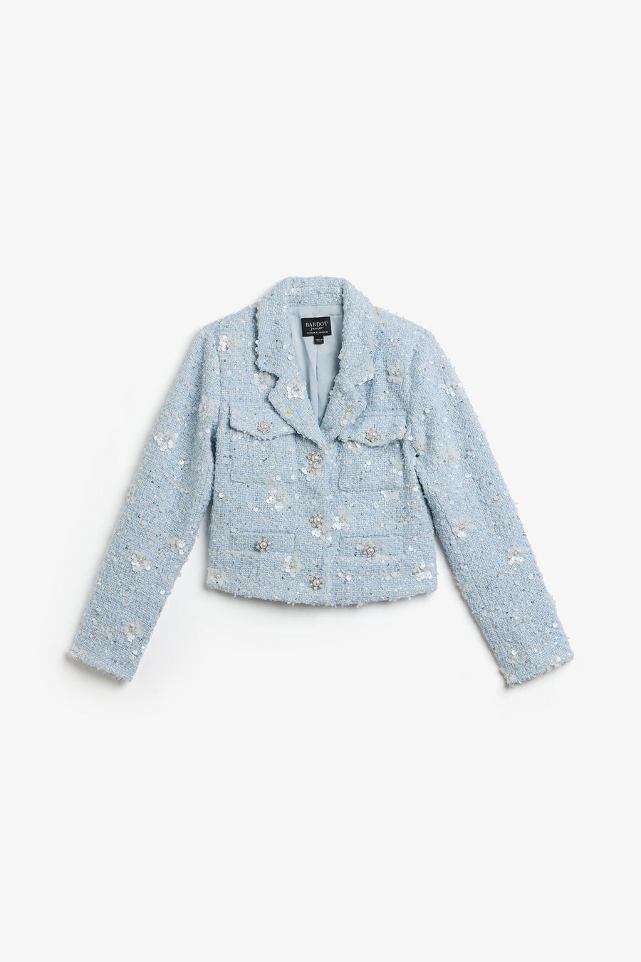 Girls Yve Sequin Boucle Blazer