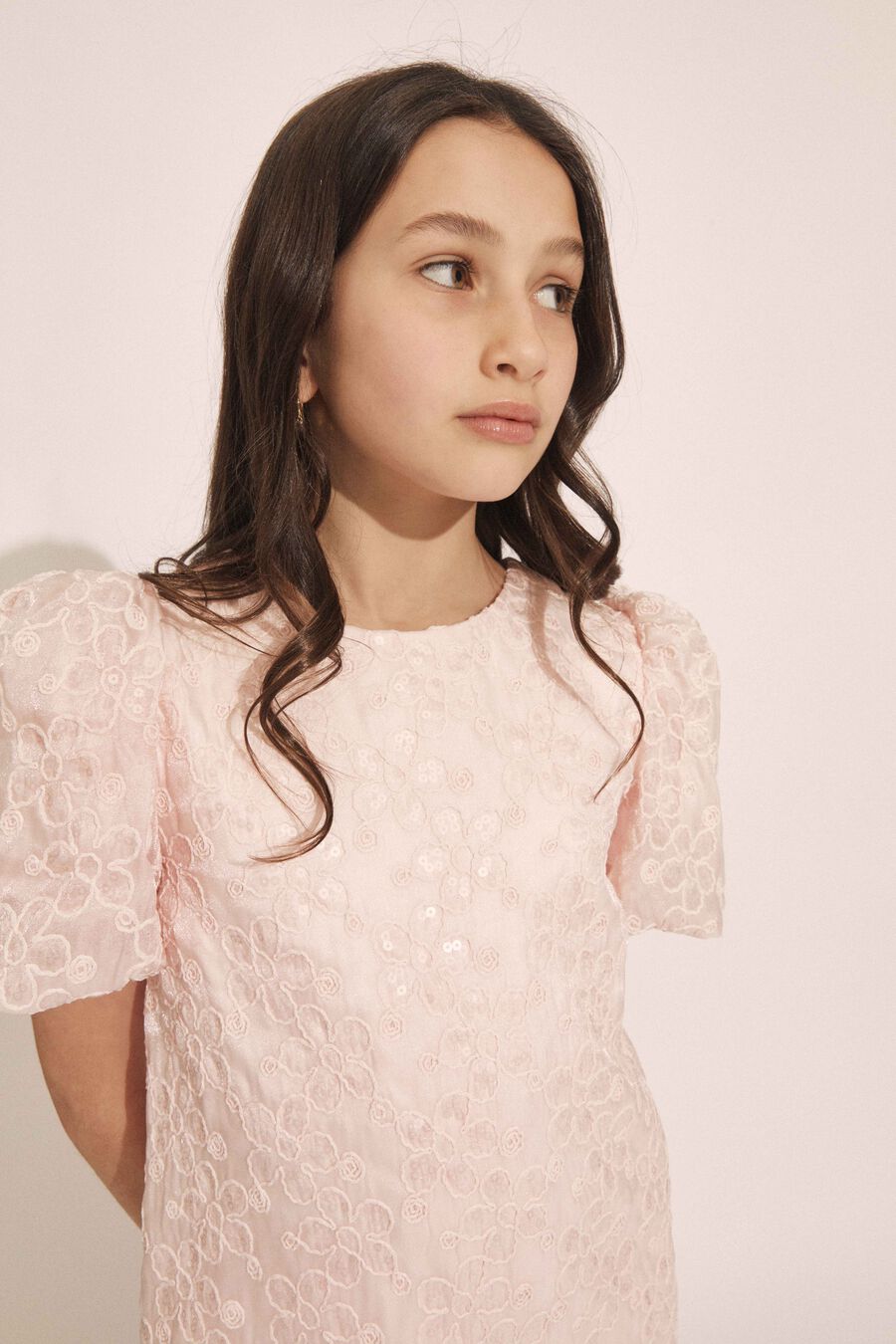 GISELLE MINI DRESS in colour PINK
