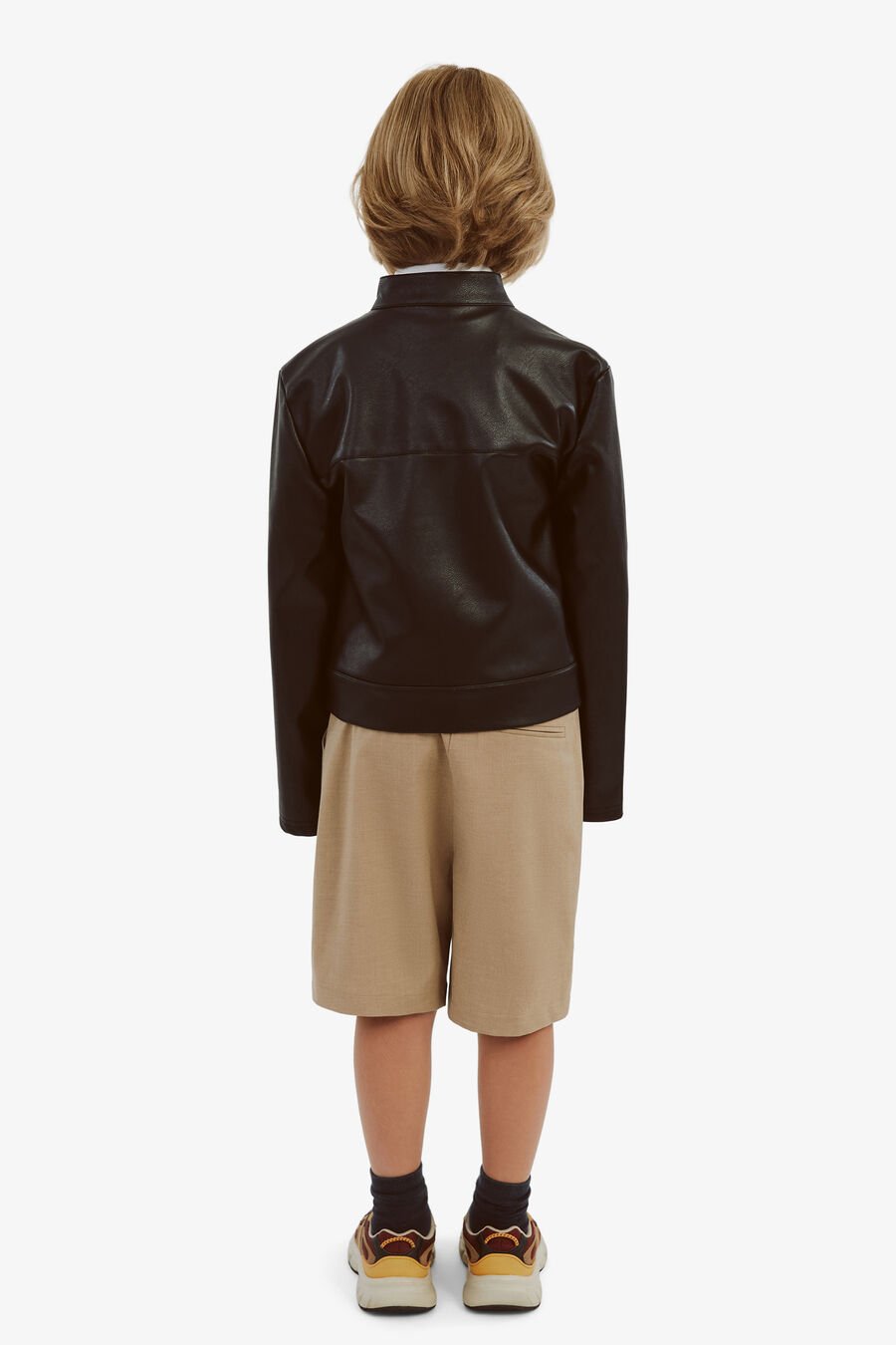 NILE JUNIOR BOMBER JACKET in colour BLACK
