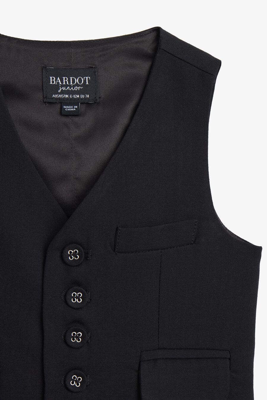 TIMOTEE VEST in colour BLACK