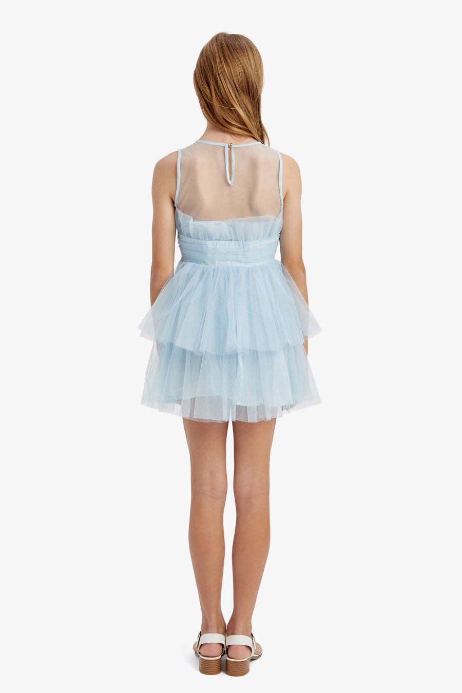 Girls Fallon Tulle Mini Dress