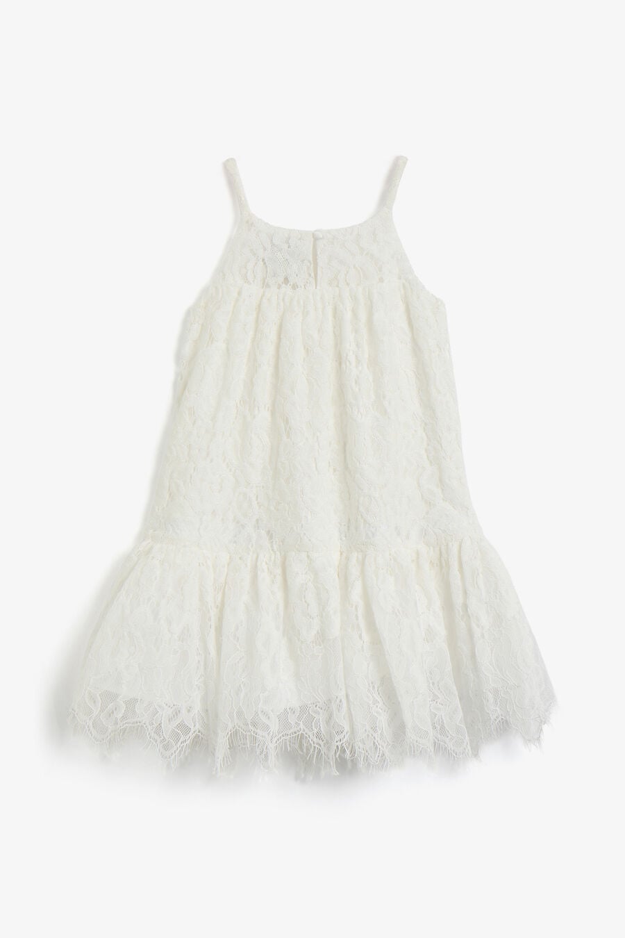 Girls Bessy Lace Cape Dress