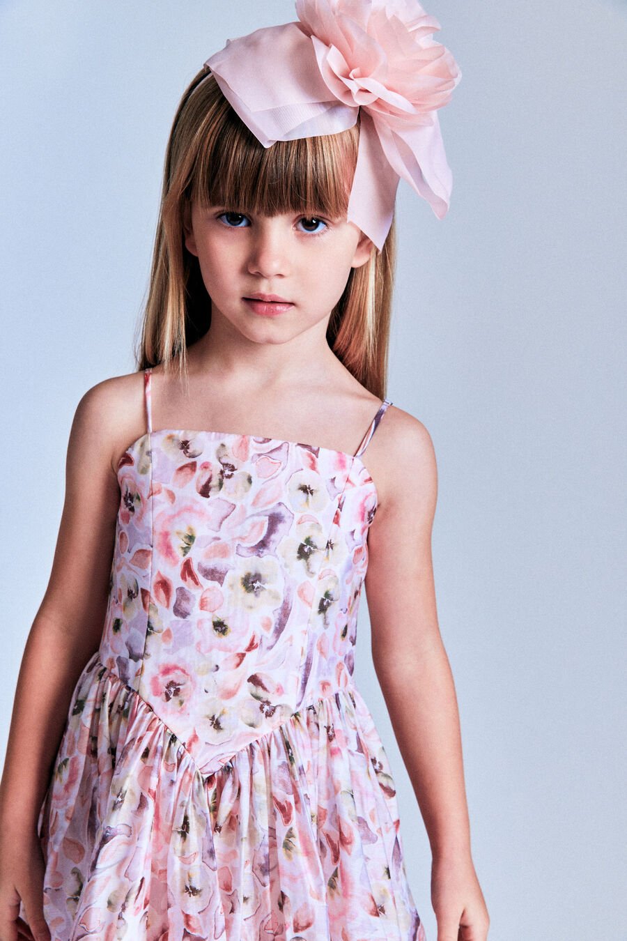 MARABELLA MINI DRESS in colour PINK FLORA