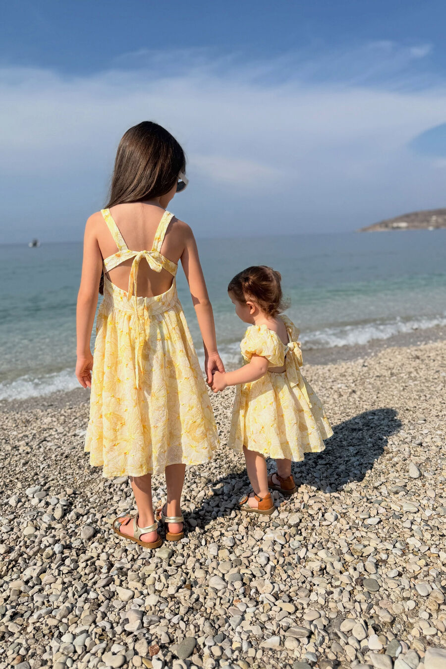 Girls Adaline Embroidered Midi Dress