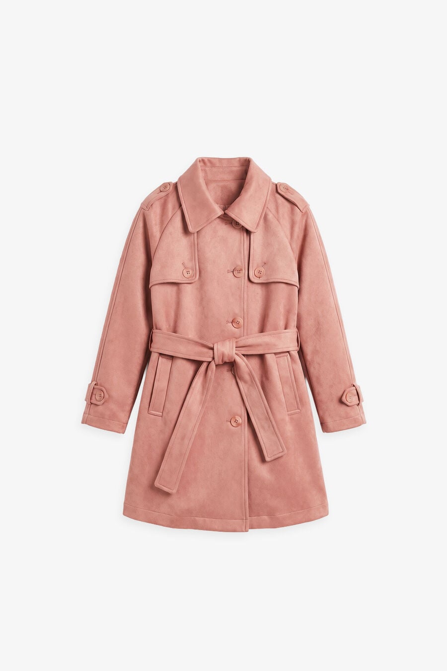 Girls Natasha Suede Trench