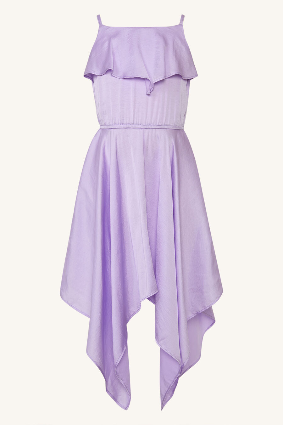 ADDY HANKY DRESS in colour LILAC