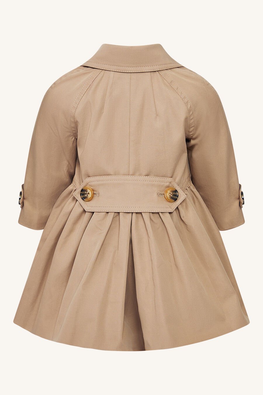 MIA CLASSIC TRENCH in colour TAN