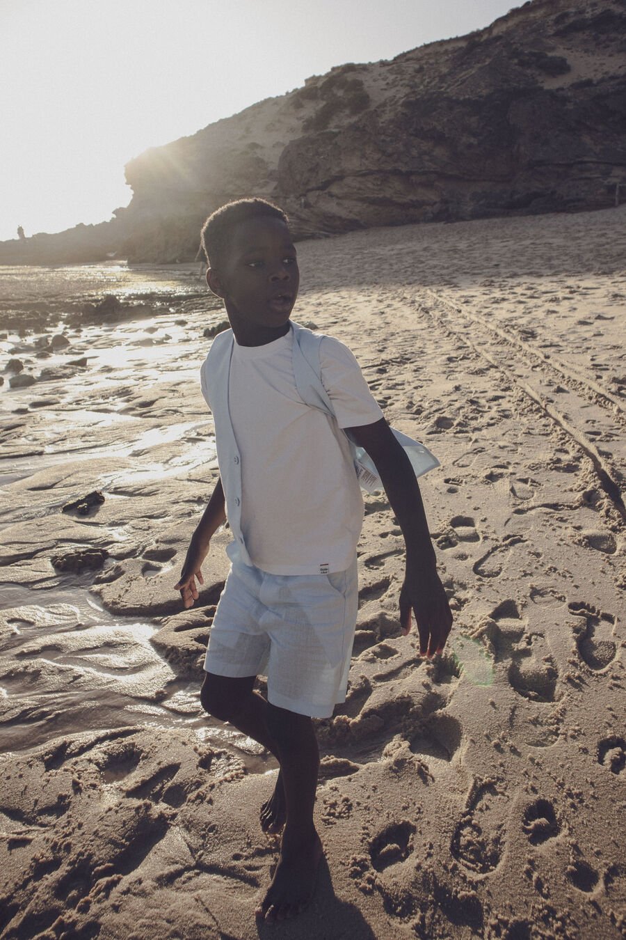 CHARLES SHORT in colour BLUE BAY