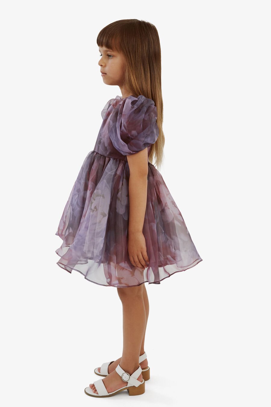 JULIET FLORAL MINI DRESS in colour MOOD BLOOM