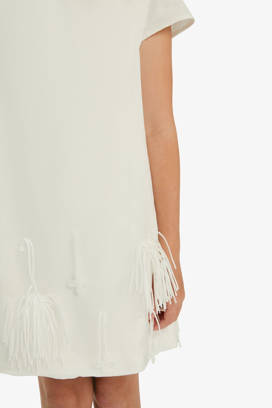 ZURI FLORAL DRESS in colour ORCHIDWHT