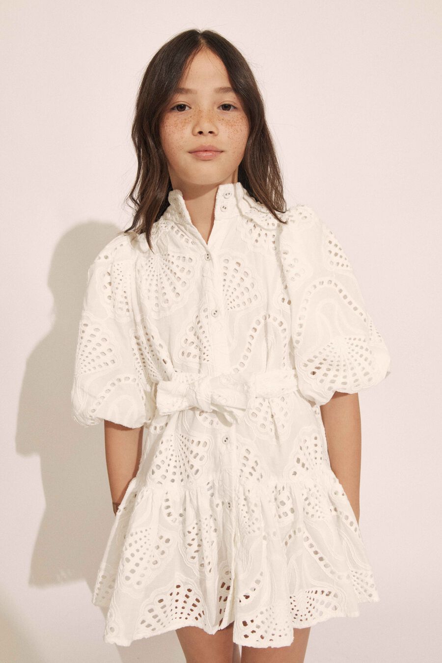 Girls Asha Mini Shirt Dress