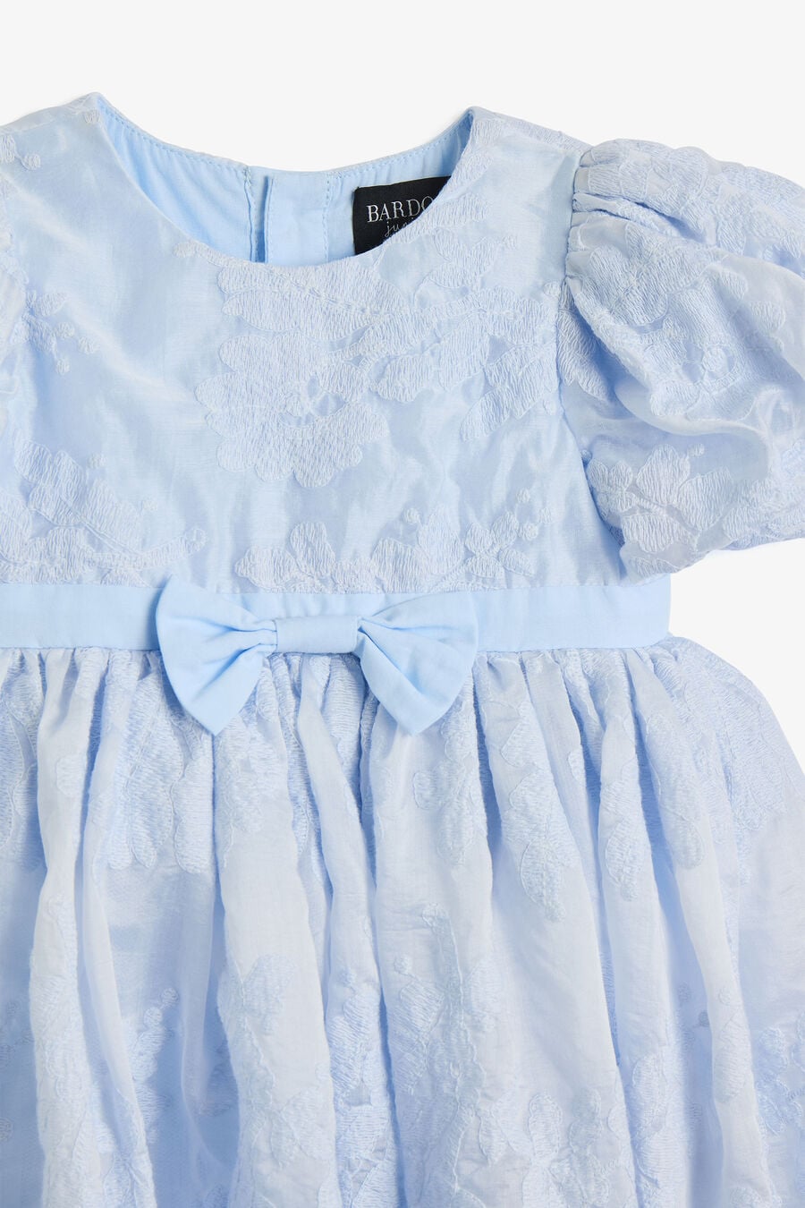 BELLA LACE DRESS in colour SOFT BLUE