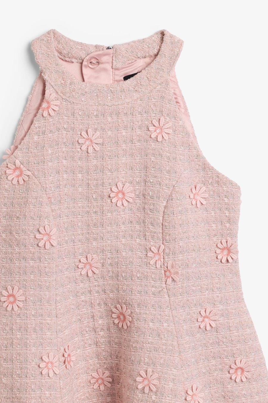 Girls Esra Daisy Boucle Mini Dress