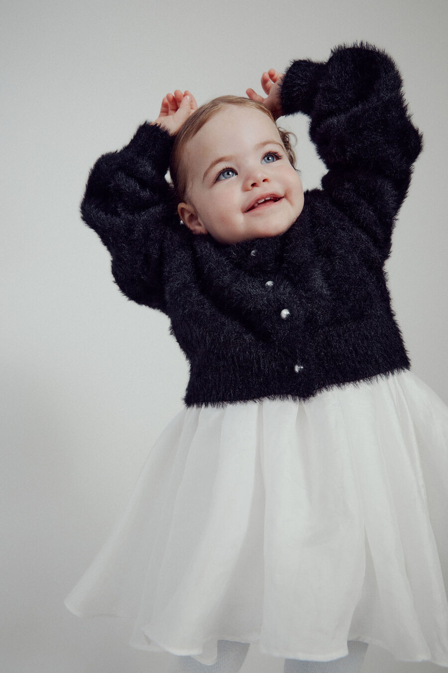 Baby Girl Bell Sleeve Cardi